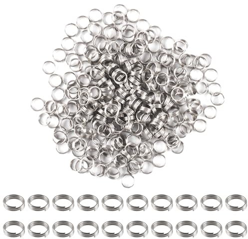 CyeeLife 200 Stück Premium O Ringe aus Metall, Perfekt für alle 2BA-Gewinde, Dart zubehör