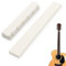 6 String Gitarrenhals Akustische Klassische Gitarre Knochen Brücke Sattel und Nuss/Muttern für 6 Saiten Folk Classic Gitarren 52x6x9mm, 80x3x9mm (2 Stück)