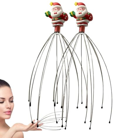 Massagegerät für den Kopf mit Draht - Kopfhautmassagegerät für Oktopuskopf