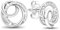 Ohrringe Silber,Ohrstecker Sterling Silber 925, Moments Damen Ohringe,Earrings for Women