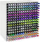 Mardili Art Marker Storage Rack for 240 Markers Watercolour Brushes Pens Color Pencils Organizer Holder for Desk