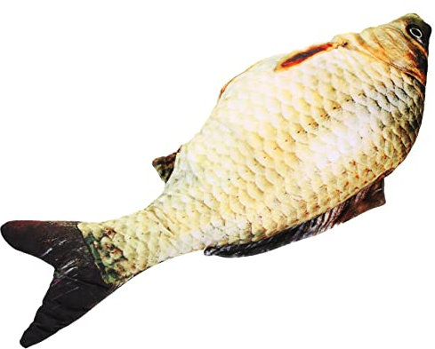 Zerodeko Plüsch Fisch Kuscheltier Weiches Dekokissen Mit Süßem Design Als Junge Mädchen Für Reisen Raumdekoration Gemütliches Umarmungsspielzeug Für Junge Mädchen Und