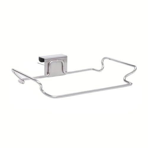 SELiLe Eisenschrank Tür Mülleimer Taschenhalter Vielseitiger Küchenmüllbeutelhalter Lagerregal Für Eine Effiziente Abfallbewirtschaftung