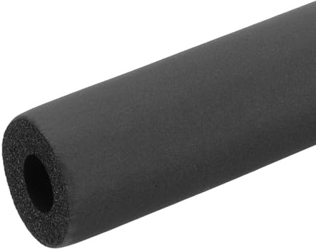 PATIKIL 1/2 (13mm) ID x 3Ft x 0.35 Pipe Insulation Foam Tube, Pipe Cover Wrap Roll Bar Tubing for Handle Grip HVAC Air Conditioner Units, Black