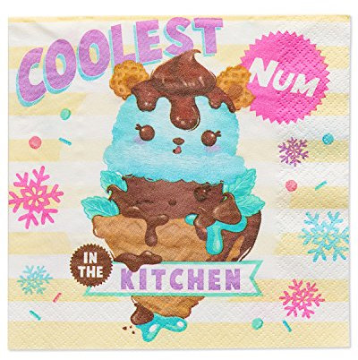 amscan 511766 num Noms Lunch Serviette