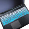 Tastaturabdeckung für Dell G3 G5 G7 15,6 Zoll Serie/Dell Inspiron 15 3000 5000 7000 15,6 Zoll / 17,3 Zoll Dell Inspiron 17 5000 und 7000 Series Tastaturschutz (mit Ziffernblock), Ombréblau