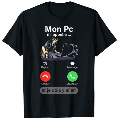 Humour Gamer Cadeau homme femme enfant programmeur Geek Tee T-Shirt