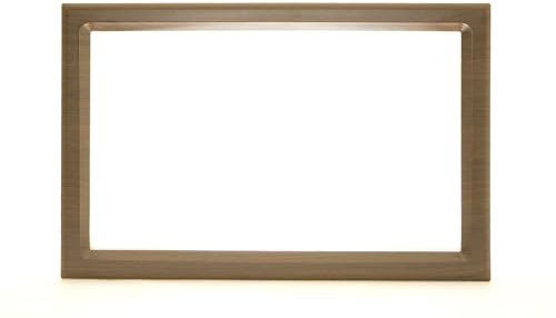 Finestra per porta del garage, finestra per porta del garage, telaio esterno, colore Oak dorato