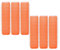 6pcs rouleau de frange, bigoudis coiffure bigoudis auto-adhésifs salon couleur aléatoire bouclés bricolage auto-agrippant, Diamètre 1,5 cm