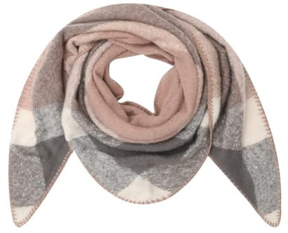 FASHION YOU WANT XXL Schal flauschig schal-tuch damen dicker dreieckstuch groß Wolle UNI Farben kuschelig (Kpastell)