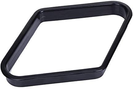 Amagogo Support à 9 Boules en Forme de Diamant Accessoire Table de Billard Support à Boules de Billard Support de Billard en Plastique Portable Robuste pour