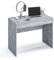 KOMTO Schreibtisch Beton mit 1 Schublade - 100 x 53 x 76 cm Bürotisch Computertisch Klein Arbeitstisch Büro PC-Tisch Kinderschreibtisch mit Stauraum