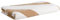 Möve Beach Blume Strandtuch 80 x 200 cm aus 100% Baumwolle, Snow/Wood