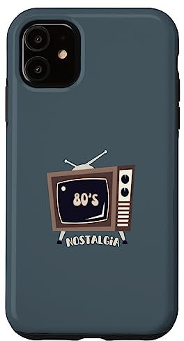 Hülle für iPhone 11 Old TV 80er Jahre Nostalgie