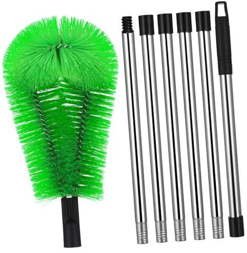 Warmhm 1 Set Dachrinnen Reinigungsbürste Fugenreiniger Haushaltsreinigungszubehör Dachrinnenbürste Laubrinnen Reinigungswerkzeug Dachpinsel Dachrinnenreiniger Dachrinnen