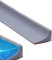 Silikon Wasserstopper Dusche Schwallschutz, Grau, 200CM Begehbare Dusche Boden Wassersperre aus Silikon, Duschschwelle für rahmenlose Duschtüren, Water Stopper Strip für Nass- und Trocken-Trennung