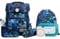 SCHOOL-MOOD Champion Pro Felix Wolf Schulranzenset 7-teilig 21,5L Stauraum, ergonomisches Easy Fit System für 1 m bis 1,50 m Körpergröße, standfest, wasserdichter Stoff mit Reflektoren