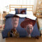 QRWEW Toy Story Bettbezug Bettwäsche-Sets Kinderbettwäsche-Set Reißverschluss Mit Kissenbezügen Betten Set Für Jungen Und Mädchen, Kinder Single（135x200cm）