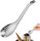 Espumaderas - Cuchara para esferificación, espumadera pequeña de metal | Coladores de esferificación de acero inoxidable | Utensilios de cocina, colador de cuchara de bar para cocina, salsas, guisos y