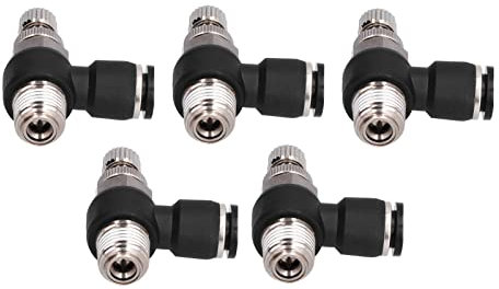 Liege Winkel-Drosselklappenventil Schnellanschlusses Ellbogensteuerventil für Automatisierungsausrüstung M6-M5 (4-01)