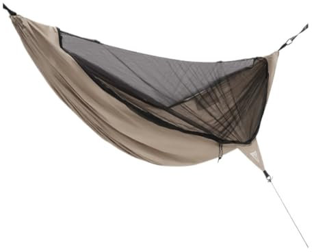 YUEKOPOU Portable Anti-Mosquito Hammock with Net | Outdoor Camping Swing Chair for Adults | Anti-Rollover Design for Summer Comfort