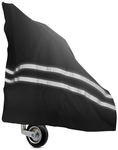 Deichselabdeckung für Wohnwagen und Anhänger, Deichselhaube aus 600D Oxford-Gewebe Schwarz | Wasserdicht, UV-beständig, Robuste Reißfestigkeit für Camping und Reisen (Allwetter-Schutz)​