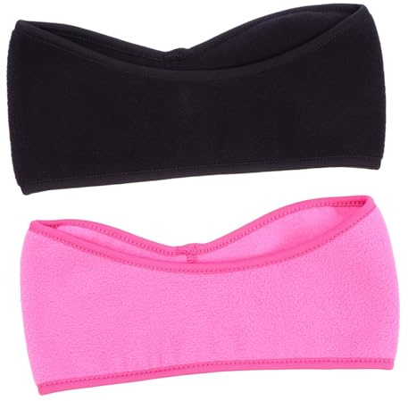 BESPORTBLE 2pcs Warm Headband for Sports Ear Warmer and Winter Wrap Stretch Headbands for Cycling for Men Winter Boys and Girls