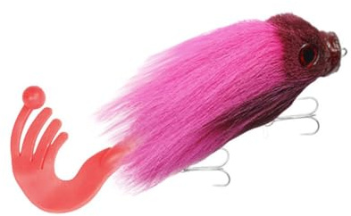 EcoGleam Multi Jointed Swimbait Maus Angelköder Kunstköder für Hechtbarsch (Pink)