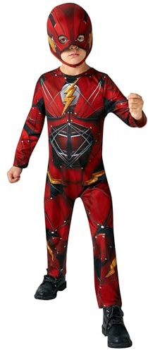 Rubies Official DC Justice League The Flash, Children Costume - Small Age 3-4 Years, Height 104 cm Halloween