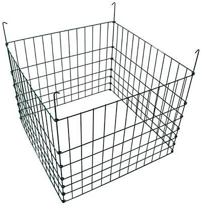 MTB Garten Draht Komposter 76,2 cm L X30 W x 61 cm H, grün