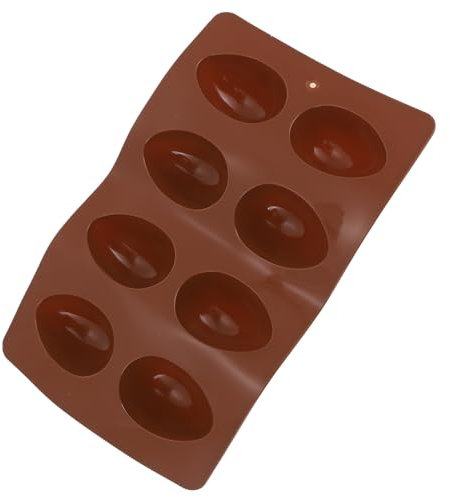 BESTOYARD Osterbackform Silikon Schokoladenform Ei Backform Kuchenform Gelegentliche Farbe
