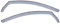 DGA Deflettore Compatibile con Fiat DOBLO 263/PANORAMA 263 2010- Anteriori Interno