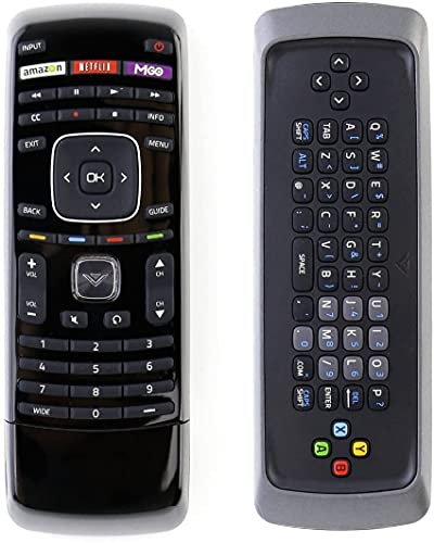 Telecomando universale per Vizio Smart TV Remote compatibile con tutti i Vizio LCD LED HDTV Smart TV inclusa la tastiera QWERTY Dual Side