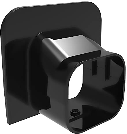 Deckenanschluß - Deckendurchbruch in schwarz TA 100 EXC für Kanal TB 100 / Klimaanlage