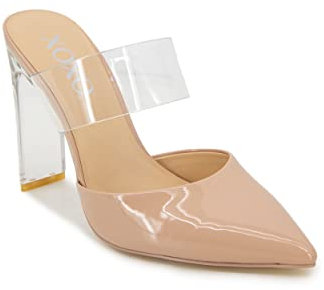 XOXO Escarpins Adison pour femme, rose poudré, 37 EU
