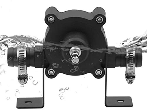 Handpumpe für elektrische Bohrmaschine - Selbstansaugende Wassertransferpumpe - Tragbare Haushaltspumpe, Gartengeräte für den Außenbereich, Bohrpumpenaufsatz, Rben