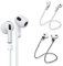 rootful.® 2X AirPods Halteband [ZUVERLÄSSIG] Halterung für Sport, Reisen UVM. - Anti-Verlust Zubehör - Straps aus weichem Silikon kompatibel mit Generation 1, 2, 3, 4 AirPods Pro 1,2