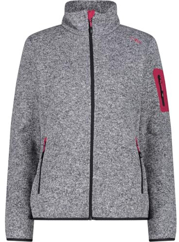 CMP Donna, Giacca, Titanio-Bianco-Fucsia, 40, 3H14746
