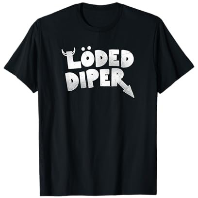 Diary of a Wimpy Kid LÖDED DIPER Distressed Logo T-Shirt