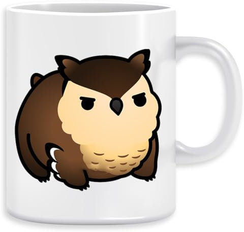 Molliger Eulenbär Kaffeebecher Becher Tassen Ceramic Mug Cup