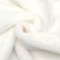 STOFFKONTOR Fellimitat Kunstfell Stoff Super Soft - Meterware, Farbe Weiss - zum Nähen von Bekleidung und Homeaccessoires