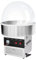 GGM Gastro | ZWJ950E#SPSZWJ | Zuckerwattemaschine - Ø 520mm - 950 Watt - Edelstahl - inkl. Hygieneschutz
