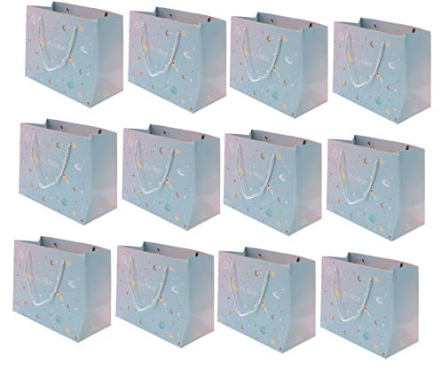 1 Satz 12 Stk Sternen Himmel Geschenkt Üte Geschenkverpackungsbeutel Aus Papier Tüten Mit Süßigkeiten Universum Goodie Geschenktüten Gradient Geburtstagsgeschenk Kind Süssigkeit
