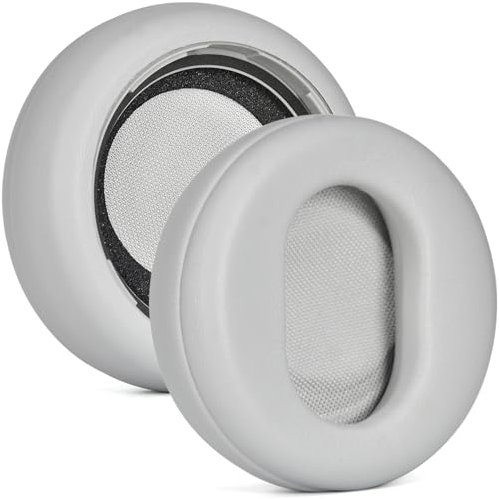 Palumma Ersatz-Ohrpolster für Microsoft Surface 1/2 Kopfhörer, Protein-Leder, Memory-Schaumstoff, kompatibel mit Microsoft Surface 1/2 Kopfhörern (grau)