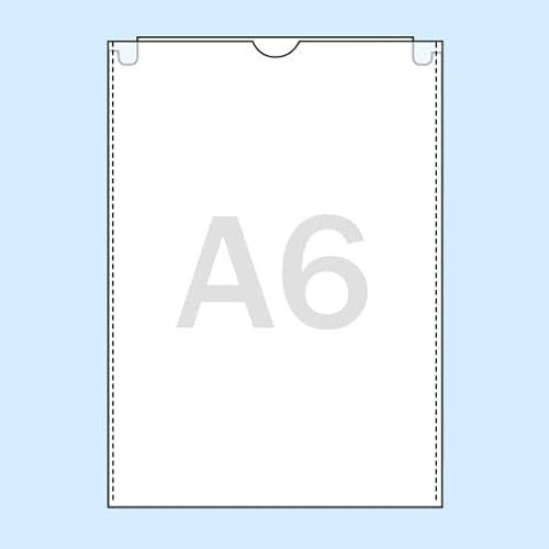 Dokumentenhülle A6, genarbt, 100 Stück