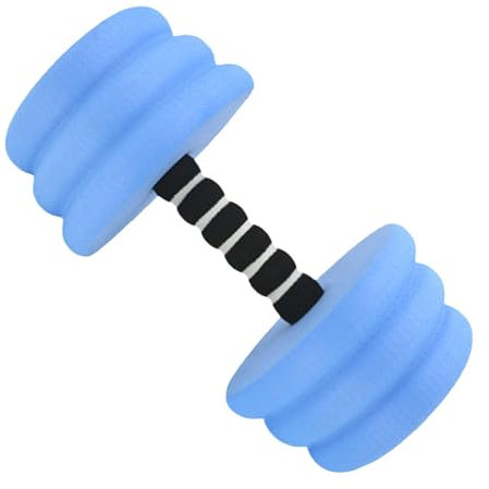 Poids à eau pour exercices en piscine – Haltères en mousse EVA haute densité, haltères d'eau, équipement d'exercice de piscine, rembourrage doux, haltères aquatiques à séchage rapide pour l'aérobic