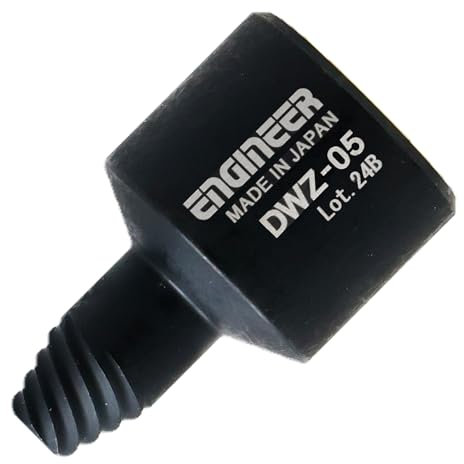 ENGINEER DWZ-05 Hex Socket Screw Extractor for The Quick & Easy Removal of Hex Screws with Damaged Heads (fits onto a 3/8 Socket Wrench Drive)