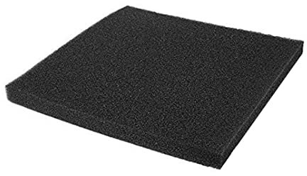 Filtermatte, Fischtankfilter, Filtrationsschaum Aquarium Fischtank Biochemisch Filterschwamm Pad 50 x 50 cm Schwarz - Luftfischteich Reiniger Aquarium Conditioner Roll Tank Wasser, Aquariumschwamm