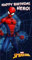 Marvel Spiderman-Geburtstagskarte für Jungen, einzigartiges Spiderman-Design für junge Jungen/Mädchen, Happy Birthday Karte für Bruder/Neffen/Enkel/Sohn/Patensohn, niedliche