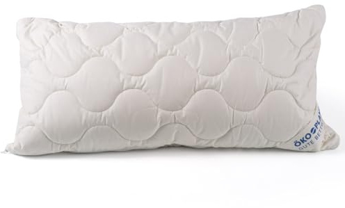 Öko Planet Kissen Bio Baumwolle mit Wollfüllung (40 x 80 cm)
